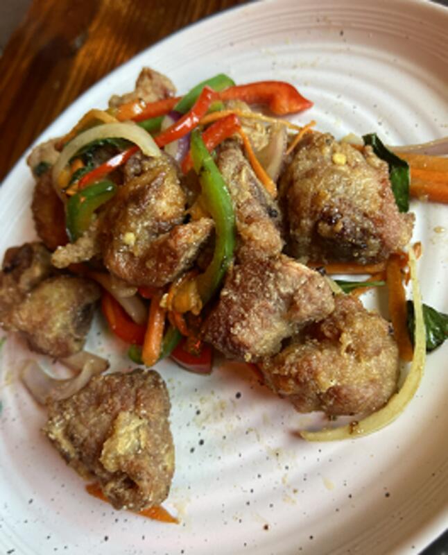 Fried Spare Ribs w. Spiced Salt
