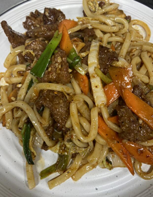 (D)Japanese Stir Fried Udon
