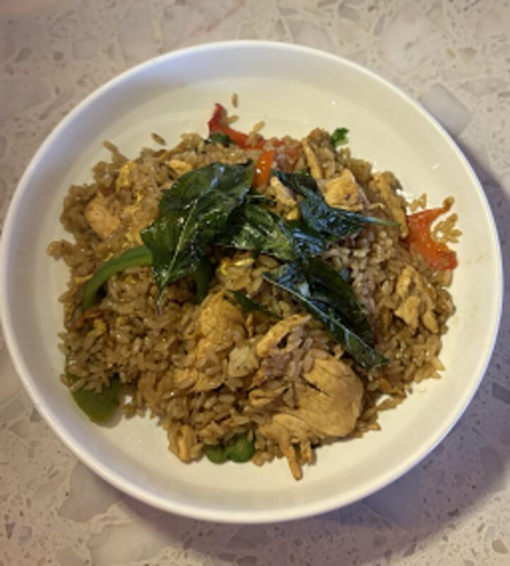 (D)Basil Fried Rice